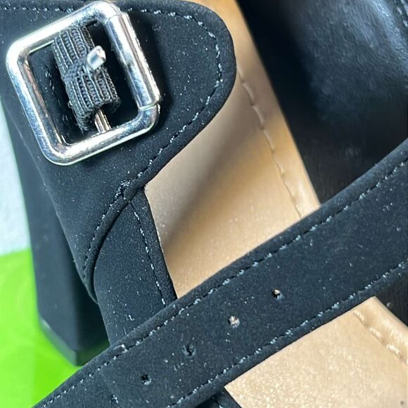 Y Not Addison Black 6M Shoes LIGHTLY WORN Still IN Box  Mary Janes ComCon Cospla - Picture 14 of 14